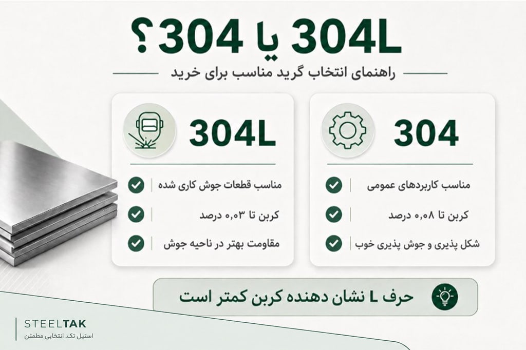 304 یا 304L