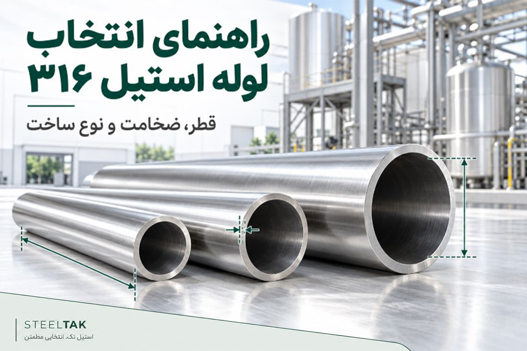 راهنمای انتخاب لوله استیل ۳۱۶
