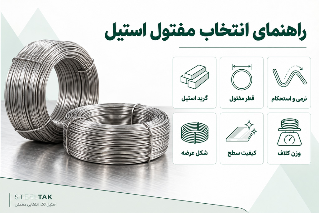 راهنمای انتخاب مفتول استیل
