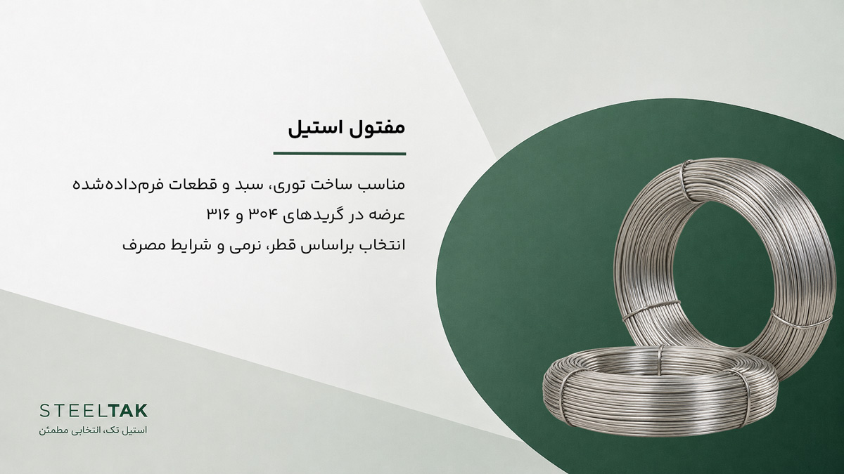 مفتول استیل